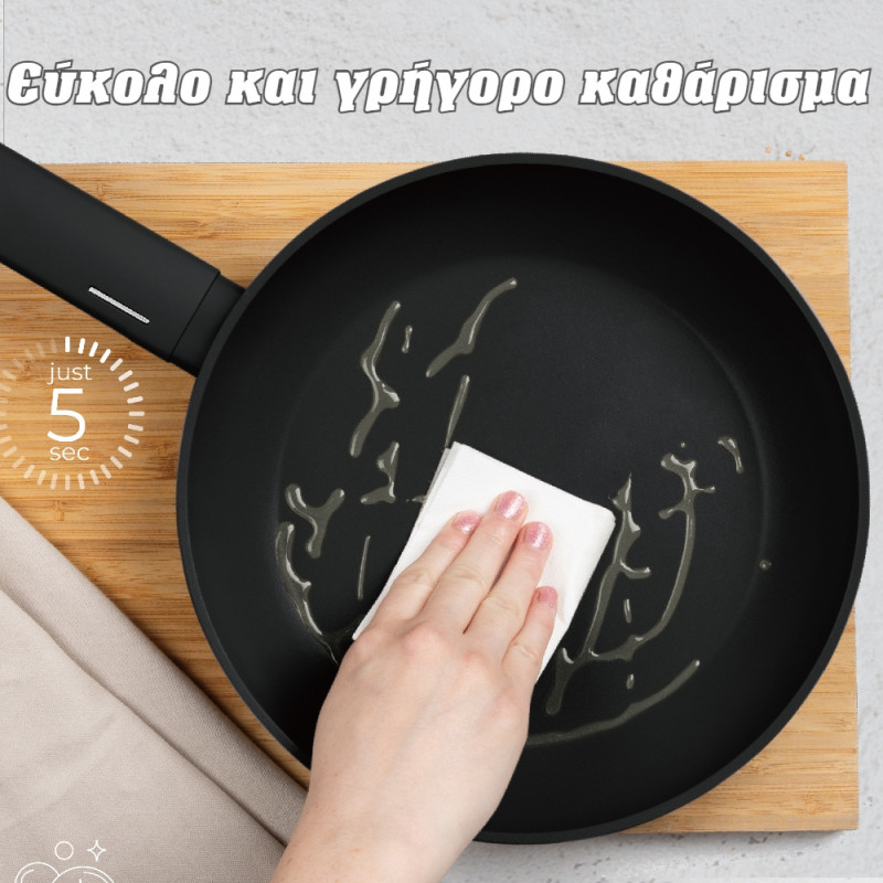 Τηγάνι με Αντικολλητική Επίστρωση Titan 20εκ. Berlinger Haus BH-8169 Τηγάνι με Αντικολλητική Επίστρωση Titan 20εκ. Berlinger Haus BH-8169
