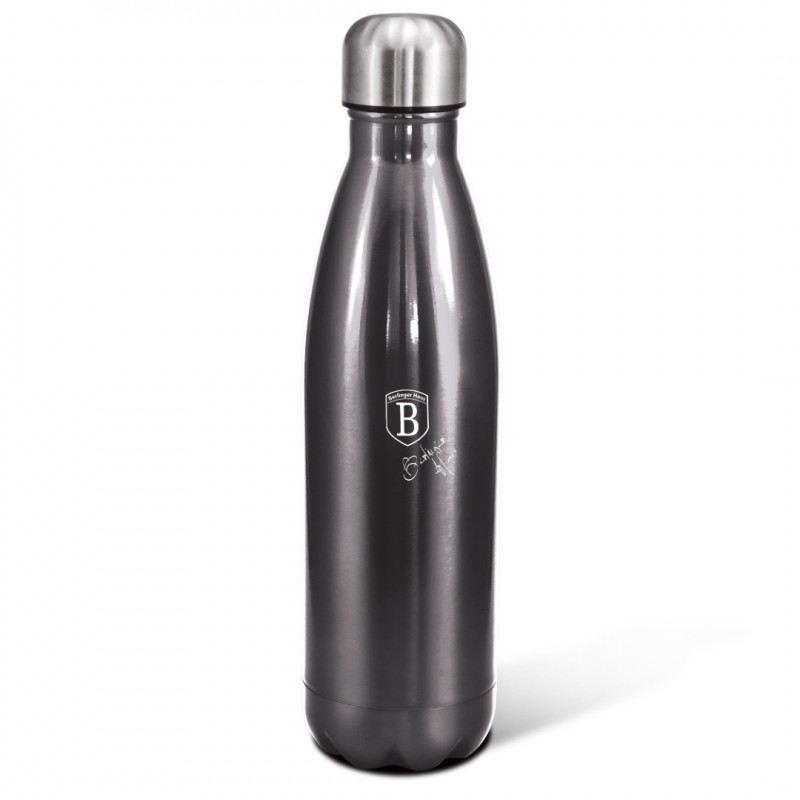 Berlinger Haus Θερμός από ανοξείδωτο ατσάλι 18/10 500ml, Metallic Line Carbon Pro Edition BH-8626 Berlinger Haus Θερμός από ανοξείδωτο ατσάλι 18/10 500ml, Metallic Line Carbon Pro Edition BH-8626