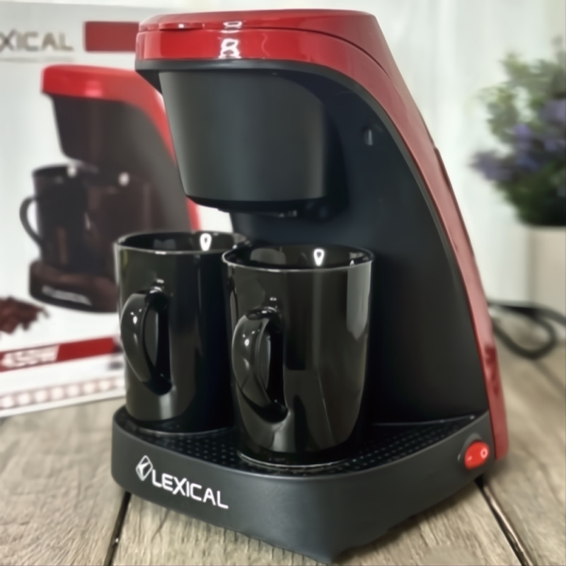 Καφετιέρα Φίλτρου 450W/300ml Lexical LEM-0620-RED Καφετιέρα Φίλτρου 450W/300ml Lexical LEM-0620-RED