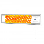 Θερμάστρα Ηλεκτρική Χαλαζία Τοίχου 1200W Lexical LQH-8021