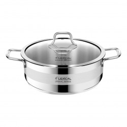 Κατσαρόλα 28cm με Γυάλινο Καπάκι Primal Series Lexical SLC-80602-28S