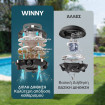 Ρομποτική Σκούπα Πυθμένα Ασύρματη WYBOT Winny 200 Ρομποτική Σκούπα Πυθμένα Ασύρματη WYBOT Winny 200