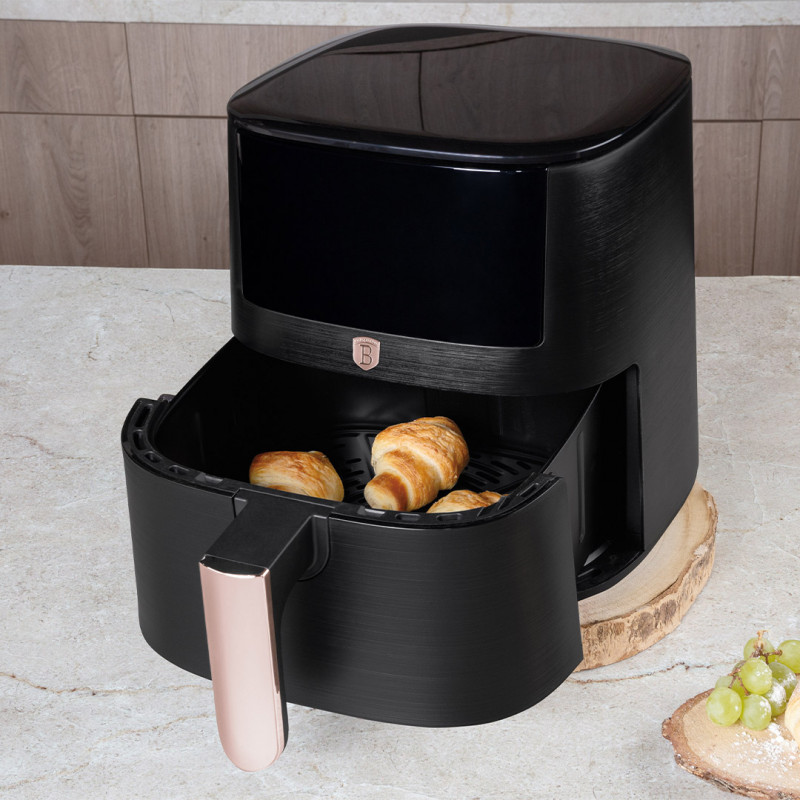 Air fryer 8Lt με ψηφιακό έλεγχο για Υγιεινό Μαγείρεμα Χωρίς Λάδι 1650W Berlinger Haus BH-9652