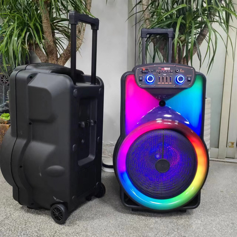 Ηχείο Ασύρματο με Λειτουργία Karaoke Party Speaker Super Bass SoundMan SM1209