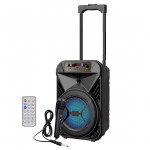 Ηχείο Ασύρματο με Λειτουργία Karaoke Party Speaker Super Bass SoundMan SM1809