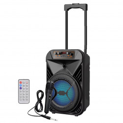 Ηχείο Ασύρματο με Λειτουργία Karaoke Party Speaker Super Bass SoundMan SM1809