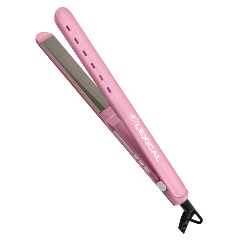 Ισιωτική Μαλλιών με Πλάκες Τιτανίου 45W Lexical LHS-5340-PINK Ισιωτική Μαλλιών με Πλάκες Τιτανίου 45W Lexical LHS-5340-PINK