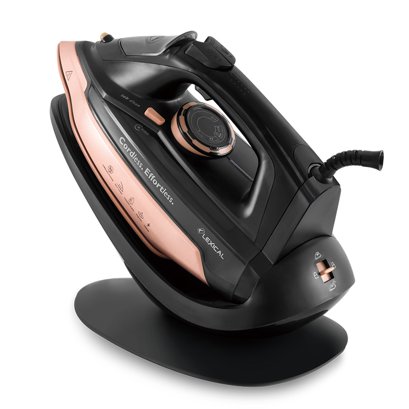 Ασύρματο Σίδερο Ατμού 2200W Rose Gold Lexical LSI-1010-CREAM Ασύρματο Σίδερο Ατμού 2200W Rose Gold Lexical LSI-1010-CREAM