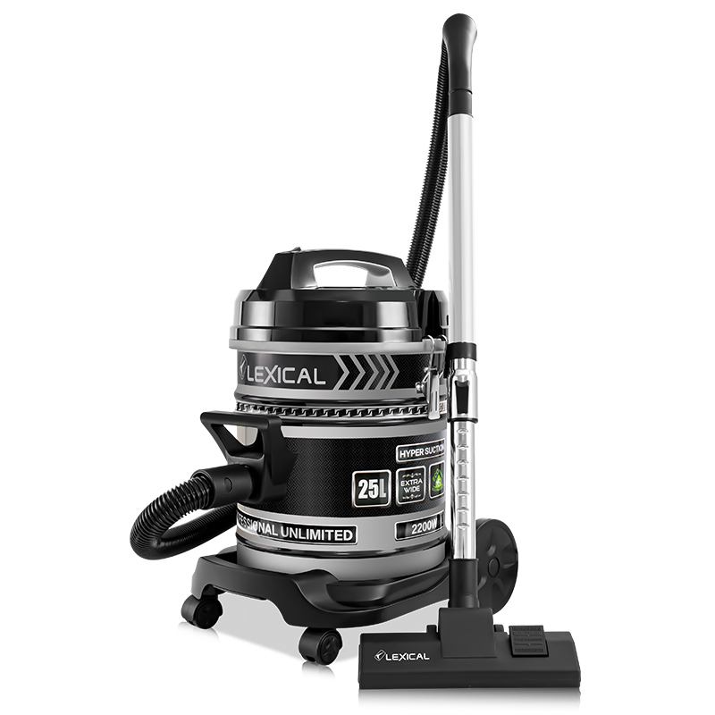 Ηλεκτρική Σκούπα Υγρών Στερεών 2200W 25L Γκρι Lexical LVC-4002-8