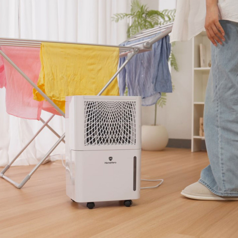 Αφυγραντήρας με WiFi & Ιονιστή 12L/ημέρα HomeVero HV-DHWF12T Αφυγραντήρας με WiFi & Ιονιστή 12L/ημέρα HomeVero HV-DHWF12T