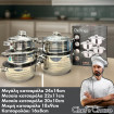 Σετ Μαγειρικά Σκεύη 10 τμχ απο Ανοξείδωτο Ατσάλι 18/10 Cheffinger SS10 Σετ Μαγειρικά Σκεύη 10 τμχ απο Ανοξείδωτο Ατσάλι 18/10 Cheffinger SS10