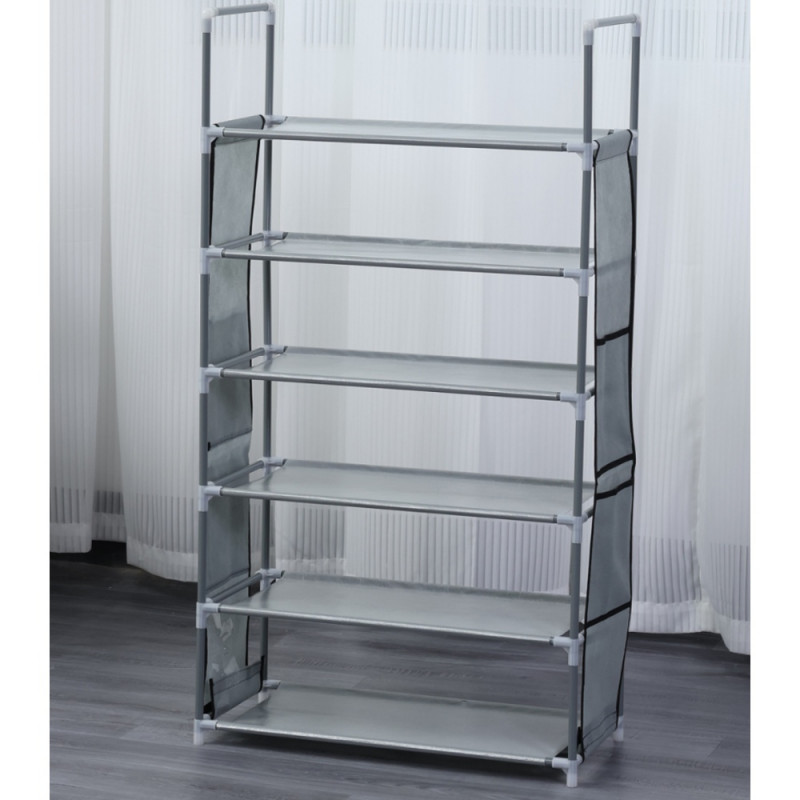 Μεταλλική Παπουτσοθήκη με 6 Ράφια 57x27x100cm Herzberg HG-03602 Μεταλλική Παπουτσοθήκη με 6 Ράφια 57x27x100cm Herzberg HG-03602