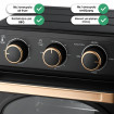 Φουρνάκι 11Lt με λειτουργία air fryer για Υγιεινό Μαγείρεμα 1630W Raf R.5348 Φουρνάκι 11Lt με λειτουργία air fryer για Υγιεινό Μαγείρεμα 1630W Raf R.5348