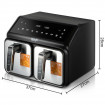 RAF Φριτέζα Αέρος με διπλό καλάθι 9Lt, 2200W Raf R.5376 RAF Φριτέζα Αέρος με διπλό καλάθι 9Lt, 2200W Raf R.5376