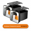 RAF Φριτέζα Αέρος με διπλό καλάθι 9Lt, 2200W Raf R.5376 RAF Φριτέζα Αέρος με διπλό καλάθι 9Lt, 2200W Raf R.5376