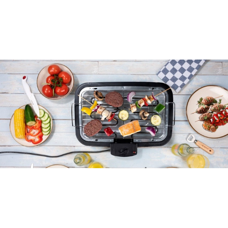 Ηλεκτρική Ψησταριά Barbecue 2-σε-1 Επιτραπέζια & Δαπέδου 2000W Swiss Haus SH-SBQ23 Ηλεκτρική Ψησταριά Barbecue 2-σε-1 Επιτραπέζια & Δαπέδου 2000W Swiss Haus SH-SBQ23