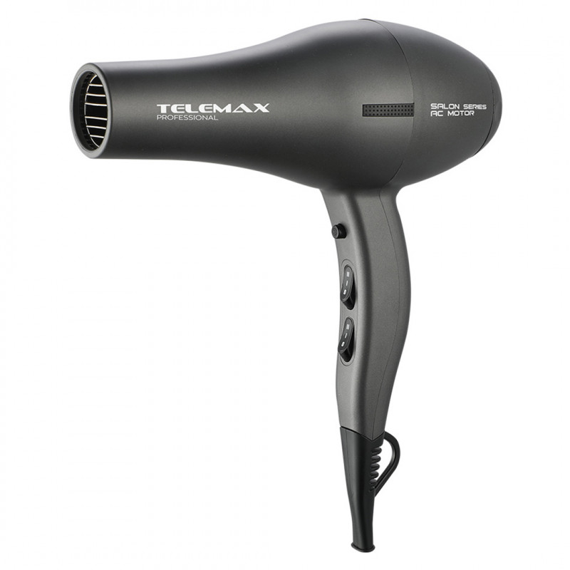 Telemax Σεσουάρ μαλλιών 2200W με φυσούνα σε μαύρο χρώμα 31-0813 Telemax Σεσουάρ μαλλιών 2200W με φυσούνα σε μαύρο χρώμα 31-0813