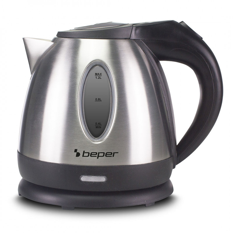 Beper Ανοξείδωτος Βραστήρας νερού 1.2L 1630W P101BOL001 Beper Ανοξείδωτος Βραστήρας νερού 1.2L 1630W P101BOL001