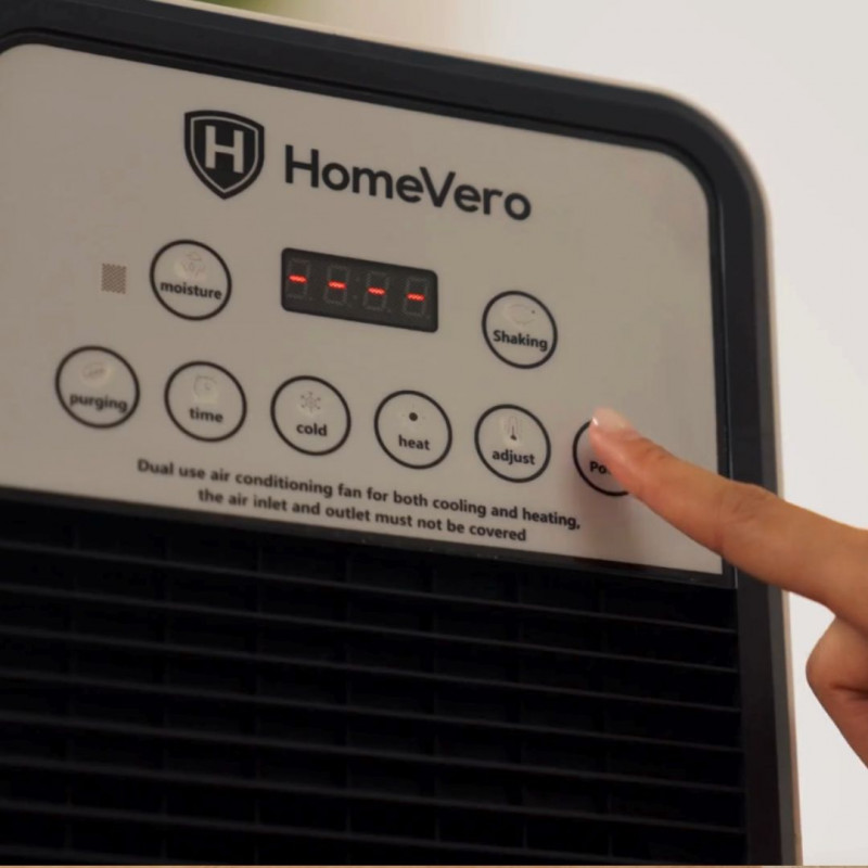 HomeVero Air Cooler - Heater 2-σε-1 με Τηλεχειριστήριο, HV-ACH1862 HomeVero Air Cooler - Heater 2-σε-1 με Τηλεχειριστήριο, HV-ACH1862