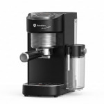 HomeVero Καφετιέρα Espresso με Αφρογαλιέρα για Αλεσμένο Καφέ & Κάψουλες, 20 bar, 1450W, HV-CMF1400