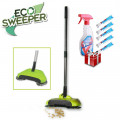 ECO Sweeper Χειροκίνητη Σκούπα 3 σε 1 για όλες τις επιφάνειες με Δώρο Καθαριστικό για όλες τις χρήσεις Invinceable