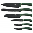 Berlinger Haus Σετ Μαχαίρια 6τμχ Inox Emerald Collection BH-2511A Berlinger Haus Σετ Μαχαίρια 6τμχ Inox Emerald Collection BH-2511A