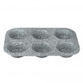 Berlinger Haus Αντικολλητική φόρμα για muffin 6 θέσεων Stone Touch Line BH-1397