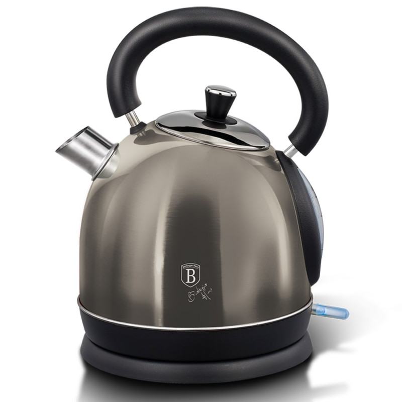 Berlinger Haus Ηλεκτρικός Βραστήρας Ρετρό 2200W Max 1.7lt Carbon BH-9052 Berlinger Haus Ηλεκτρικός Βραστήρας Ρετρό 2200W Max 1.7lt Carbon BH-9052