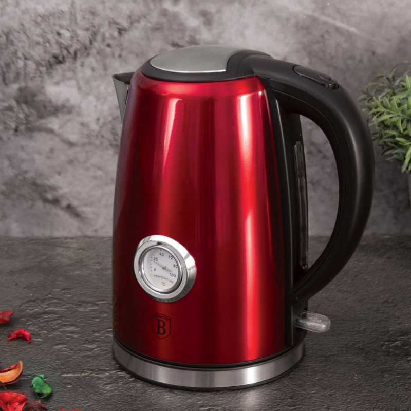 Berlinger Haus Ηλεκτρικός Βραστήρας 2200W Max 1.7lt Burgundy BH-9068 Berlinger Haus Ηλεκτρικός Βραστήρας 2200W Max 1.7lt Burgundy BH-9068