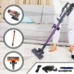 Herzberg HG-6015-PUR Ασύρματη Επαναφορτιζόμενη Ηλεκτρική Σκούπα με Μπαταρία Λιθίου 21.6V Μωβ Herzberg HG-6015-PUR Ασύρματη Επαναφορτιζόμενη Ηλεκτρική Σκούπα με Μπαταρία Λιθίου 21.6V Μωβ