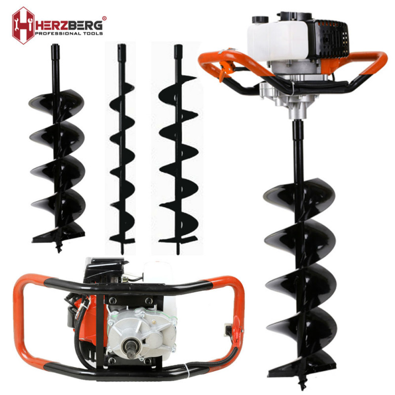 Herzberg Βενζινοκίνητο Γεωτρύπανο HG-8049EA Herzberg Βενζινοκίνητο Γεωτρύπανο HG-8049EA