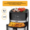 Air Fryer 8.3Lt με Ενσωματωμένη ζυγαριά στο επάνω μέρος 1600W Raf R.5375 Air Fryer 8.3Lt με Ενσωματωμένη ζυγαριά στο επάνω μέρος 1600W Raf R.5375