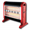 Telemax Ηλεκτρική Σόμπα Χαλαζία με Ανεμιστήρα 1600W Κόκκινη 30-1604 Telemax Ηλεκτρική Σόμπα Χαλαζία με Ανεμιστήρα 1600W Κόκκινη 30-1604
