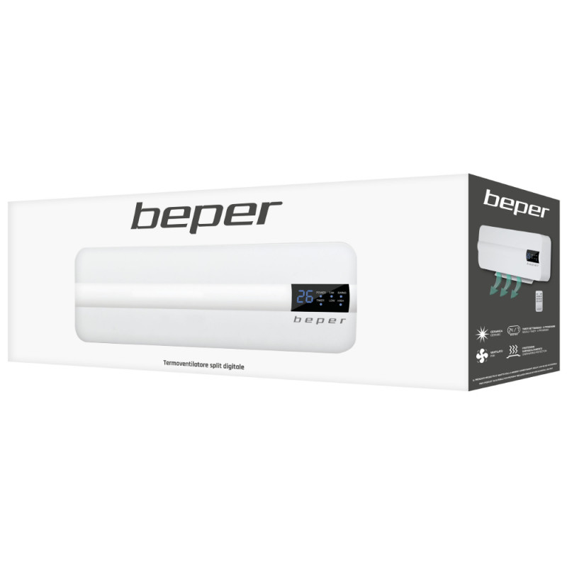 BEPER RI.064 Αερόθερμο Τοίχου 2000W BEPER RI.064 Αερόθερμο Τοίχου 2000W