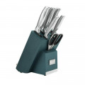 Berlinger Haus Σετ Μαχαίρια - Ψαλίδι - Βάση 7τμχ. Inox BH-2342