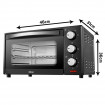 Zilan Ηλεκτρικός Φούρνος 15L 1200W ZLN0973 Zilan Ηλεκτρικός Φούρνος 15L 1200W ZLN0973