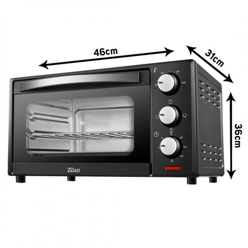 Zilan Ηλεκτρικός Φούρνος 15L 1200W ZLN0973 Zilan Ηλεκτρικός Φούρνος 15L 1200W ZLN0973