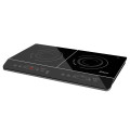 Zilan Διπλή επαγωγική εστία σε μαύρο χρώμα 2000W & 1500W ZLN8088